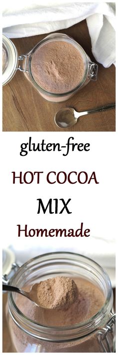 Gluten-Free Hot Cocoa Mix with a Dairy-Free Option (5 Ingredients