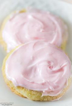 Gluten Free Pink Lemonade Cookies