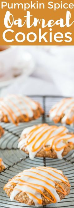 Gluten Free Pumpkin Spice Oatmeal Cookies