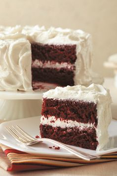 Gluten-Free Red Velvet Cake with Vegan Velvet Frosting