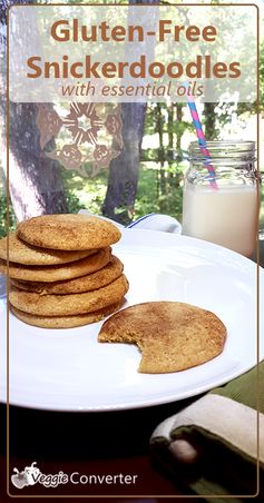 Gluten-Free Snickerdoodles with Essential Oils