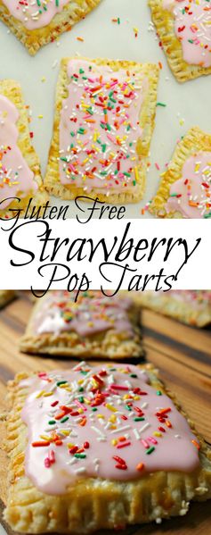 Gluten Free Strawberry Pop tarts