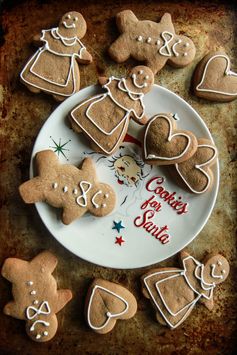 Gluten Free Vegan Gingerbread Cookies