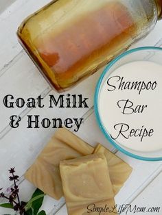 Goat Milk and Honey Shampoo Soap