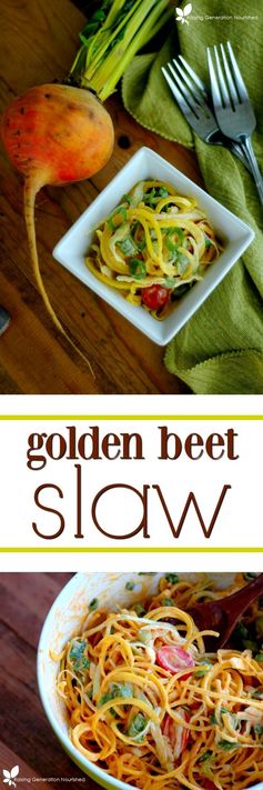 Golden Beet Slaw