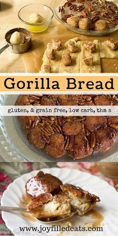 Gorilla Bread - Low Carb, Grain & Sugar Free