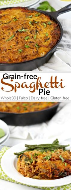 Grain-free Spaghetti Pie