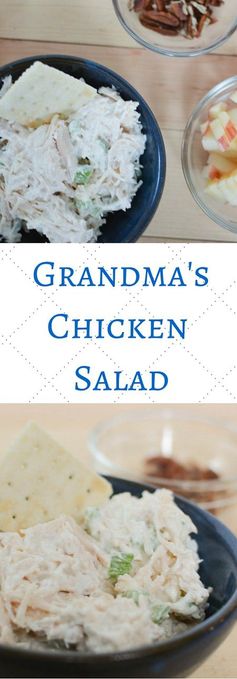 Grandma's Easy Chicken Salad with Optional Mix Ins