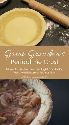 Great-Grandma's Perfect Pie Crust