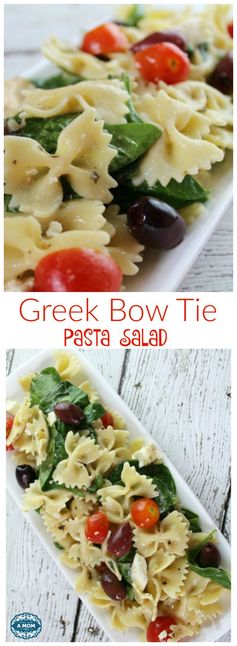 Greek Bow Tie Pasta Salad