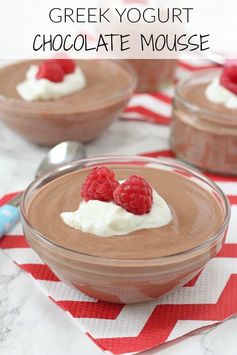 Greek Yogurt Chocolate Mousse