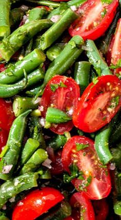 Green Bean and Cherry Tomato Salad