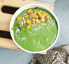 Green Matcha Smoothie Bowl