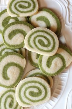 Green Tea Swirl Cookies