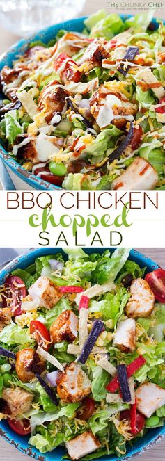 Grilled BBQ Chicken Salad