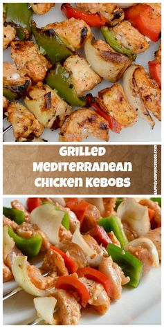 Grilled Mediterranean Chicken Kebobs