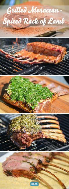 Grilled Moroccan-Spiced Rack of Lamb
