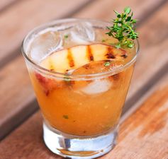 Grilled Peach Cocktail