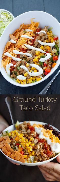 Ground Turkey Taco Salad