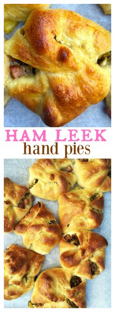 Ham Leek Hand Pies