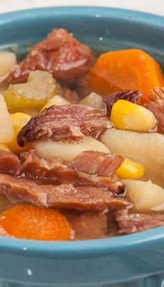 Ham, Potato, Vegetable Soup