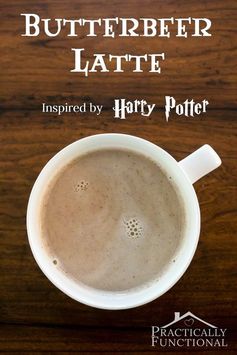 Harry Potter Inspired Butterbeer Latte