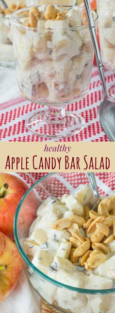 Healthy Apple Candy Bar Salad