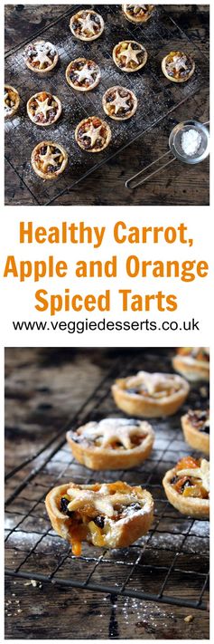 Healthy Carrot and Apple Mince Pies