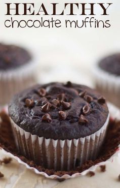 Healthy chocolate muffins (95 calories