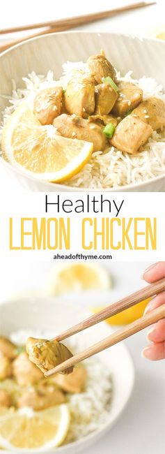 Healthy Lemon Chicken