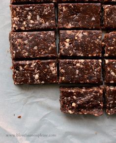 Healthy No-bake Snack Bars