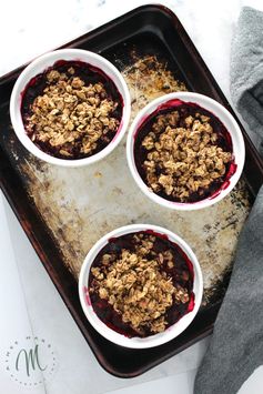 Healthy Raspberry Crisp