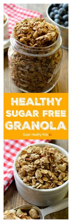 Healthy Sugar Free Granola