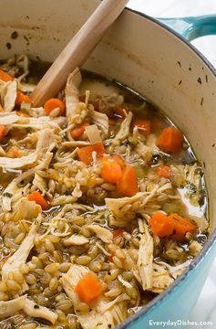 Hearty Chicken and Barley Soup