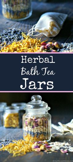 Herbal Bath Tea Jars