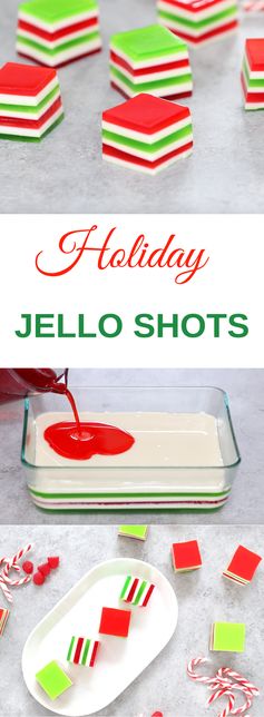 Holiday Jello Shots