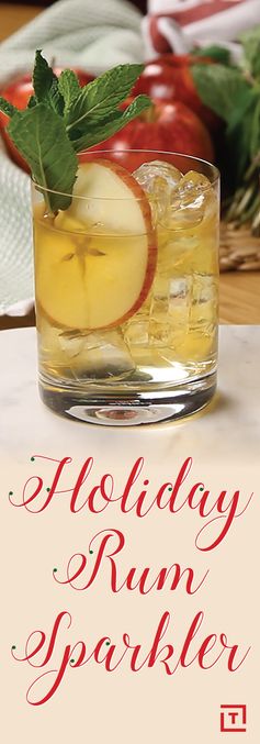 Holiday Rum Sparkler