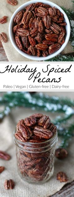 Holiday Spiced Pecans