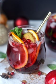 Holiday-Spiced Winter Sangria