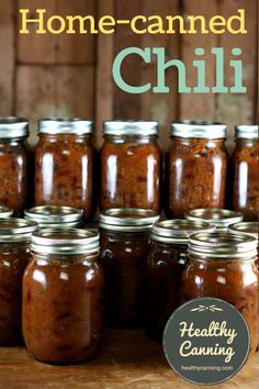 Home Canned Chili