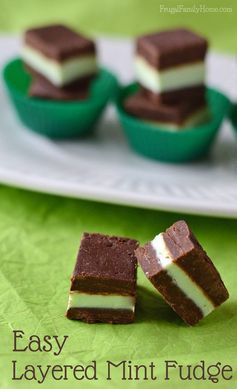 Homemade Andes Mint Candy