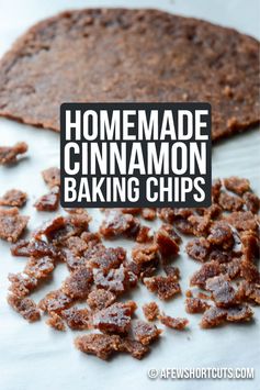 Homemade Cinnamon Baking Chips