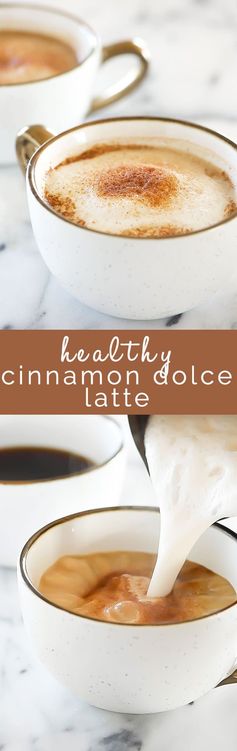 Homemade Cinnamon Dolce Latte