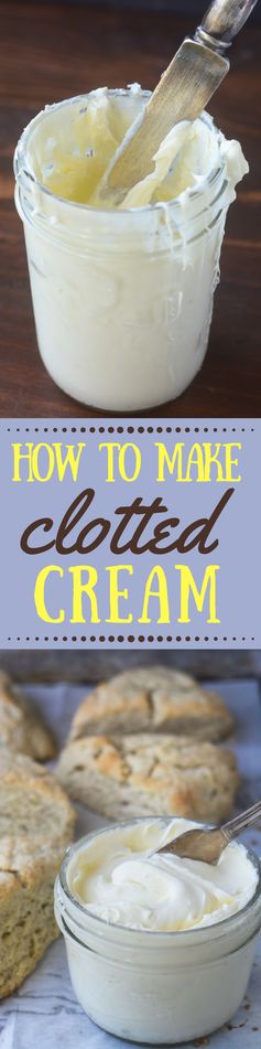 Homemade Clotted Cream