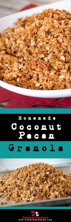 Homemade Coconut Pecan Granola