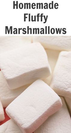 Homemade Fluffy Marshmallows