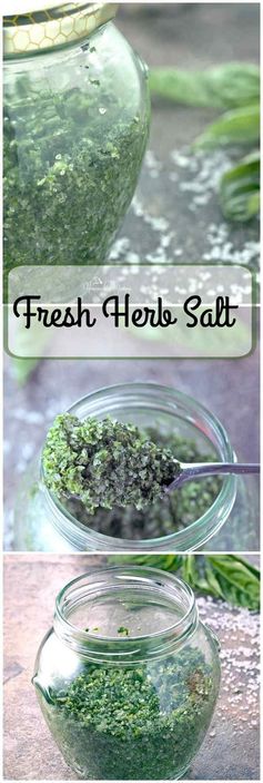 Homemade Fresh Herb Salt