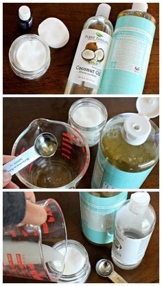 Homemade Makeup Remover Pads