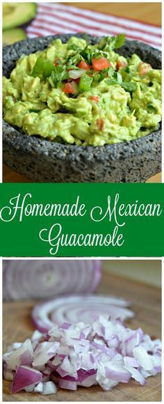 Homemade Mexican Guacamole