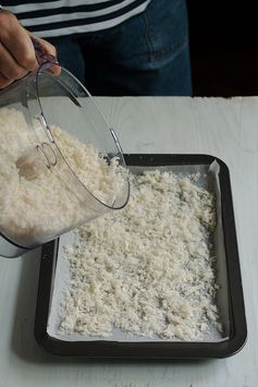 Homemade Panko bread criumbs